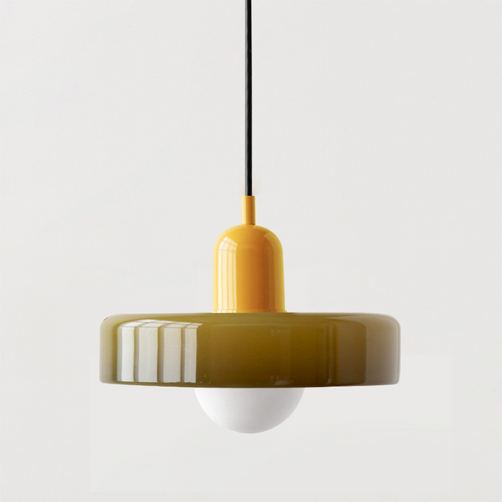 Moderne decoratieve hanglamp, gekleurde plafondhanglamp