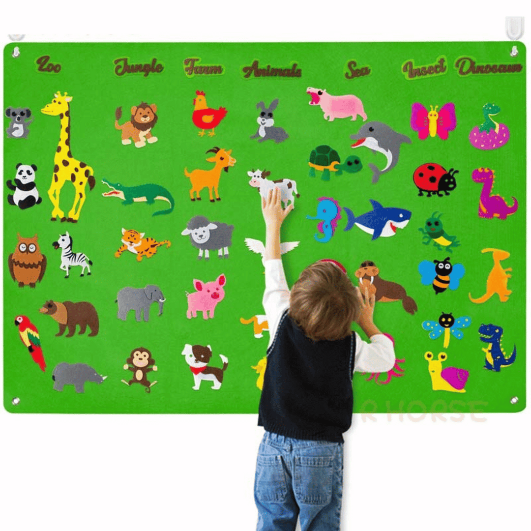 VelvetiKIDS - Peuter Viltbord