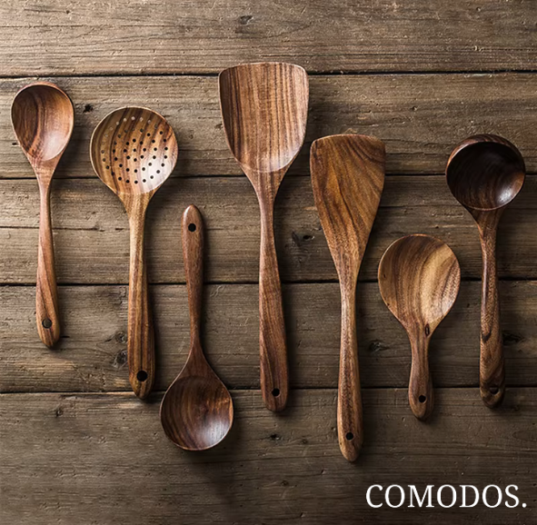 WoodCraft Elite™ Bestekset | Tijdloze Elegantie Ontmoet Culinair Meesterschap