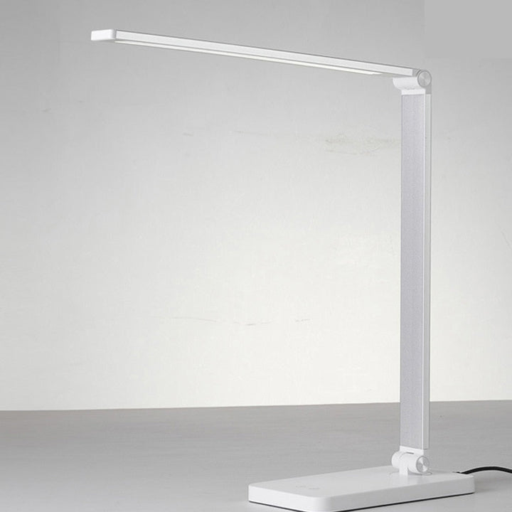 LumiGlow - Minimalistische LED Bureaulamp met Dimbare Helderheid & Wireless Opladen