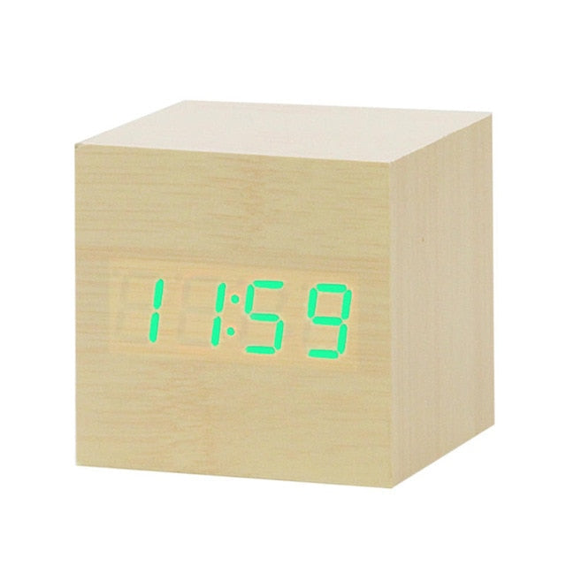 BrightTime - Moderne LED Wekker met Spraakfunctie en Digitaal Display