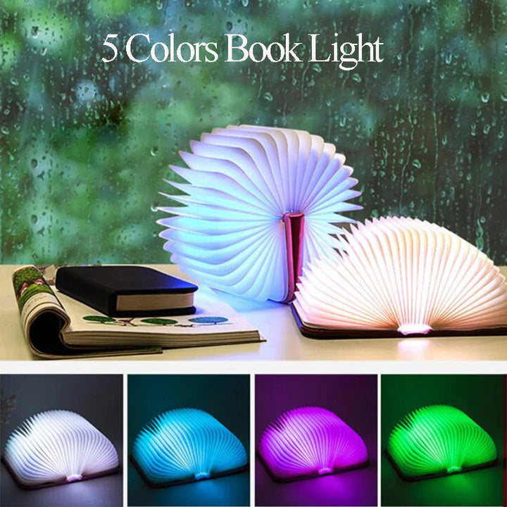 GlowLight - Opvouwbare Boeklamp LED | Draagbaar & Oplaadbaar Nachtlampje