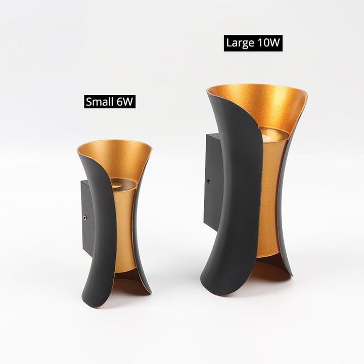 LED-buitenwandlamp, eigentijdse wandlamp voor gebruik buiten