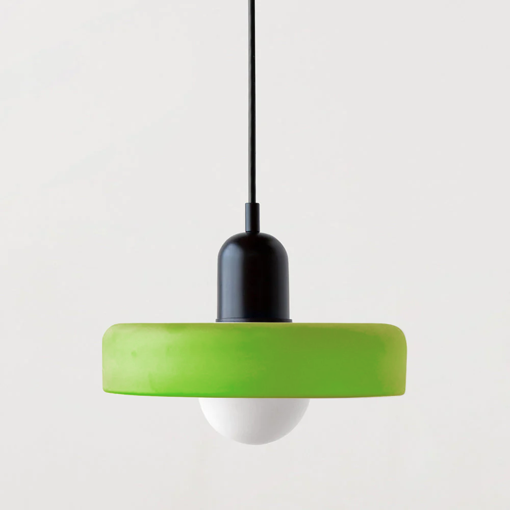 Moderne decoratieve hanglamp, gekleurde plafondhanglamp