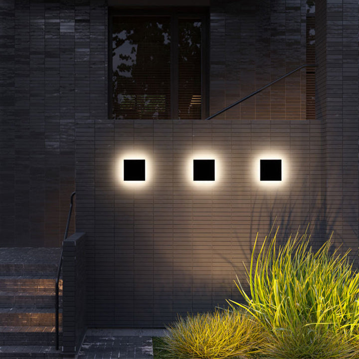 Buitenwandlamp LED-armatuur met op- en neerwaarts licht