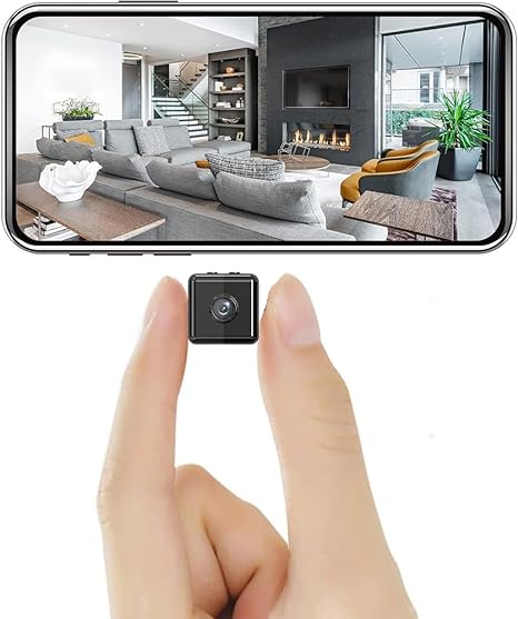 Draadloze 1080P mini-wifi-bewakingscamera, oplaadbaar