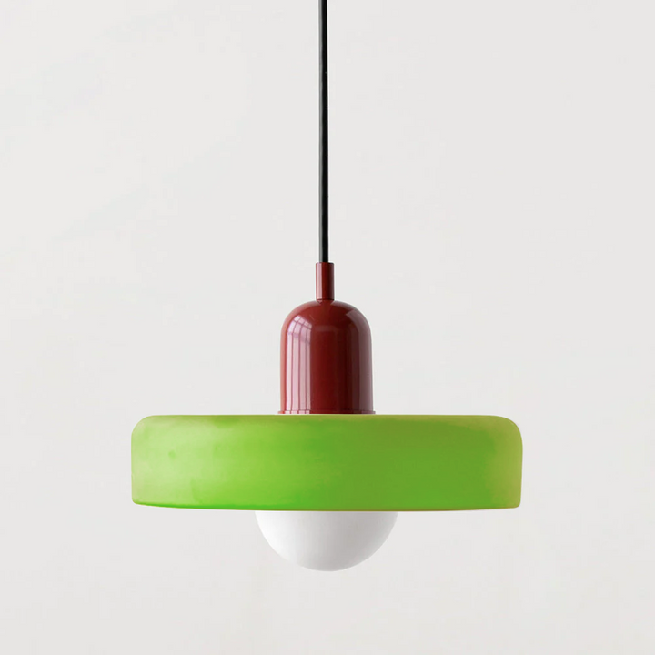 Moderne decoratieve hanglamp, gekleurde plafondhanglamp