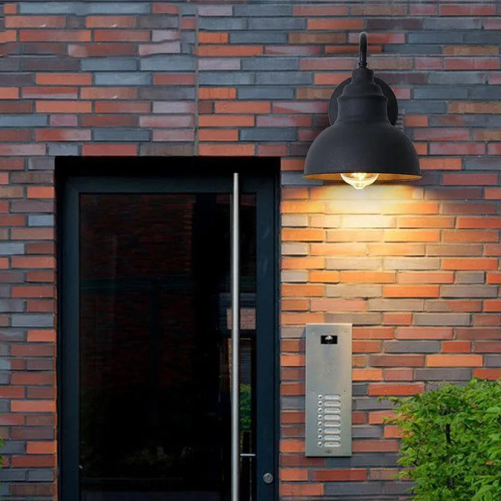 BrightGlow - Moderne Vintage Buitenlamp Weerbestendig & Energiezuinig
