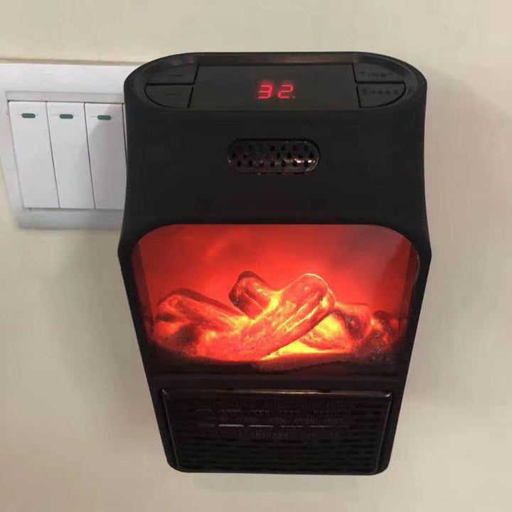 Mini kacheltje met vlameffect, 500 W en 3 standen