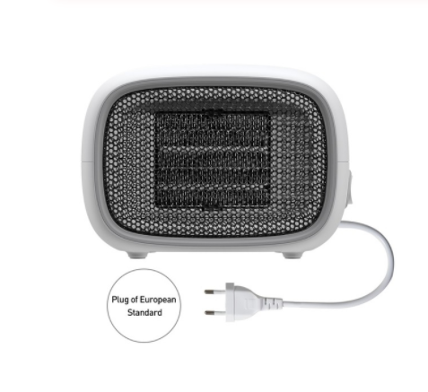 Mini keramisch kacheltje 500 W, warm binnen 3 seconden