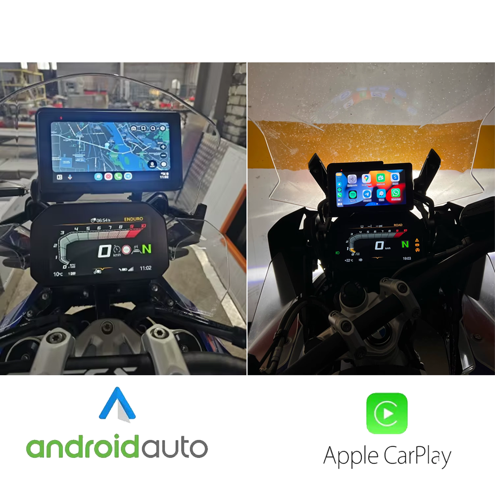 BMW GS Motorfiets | CarPlay Navigatie | Waterdicht