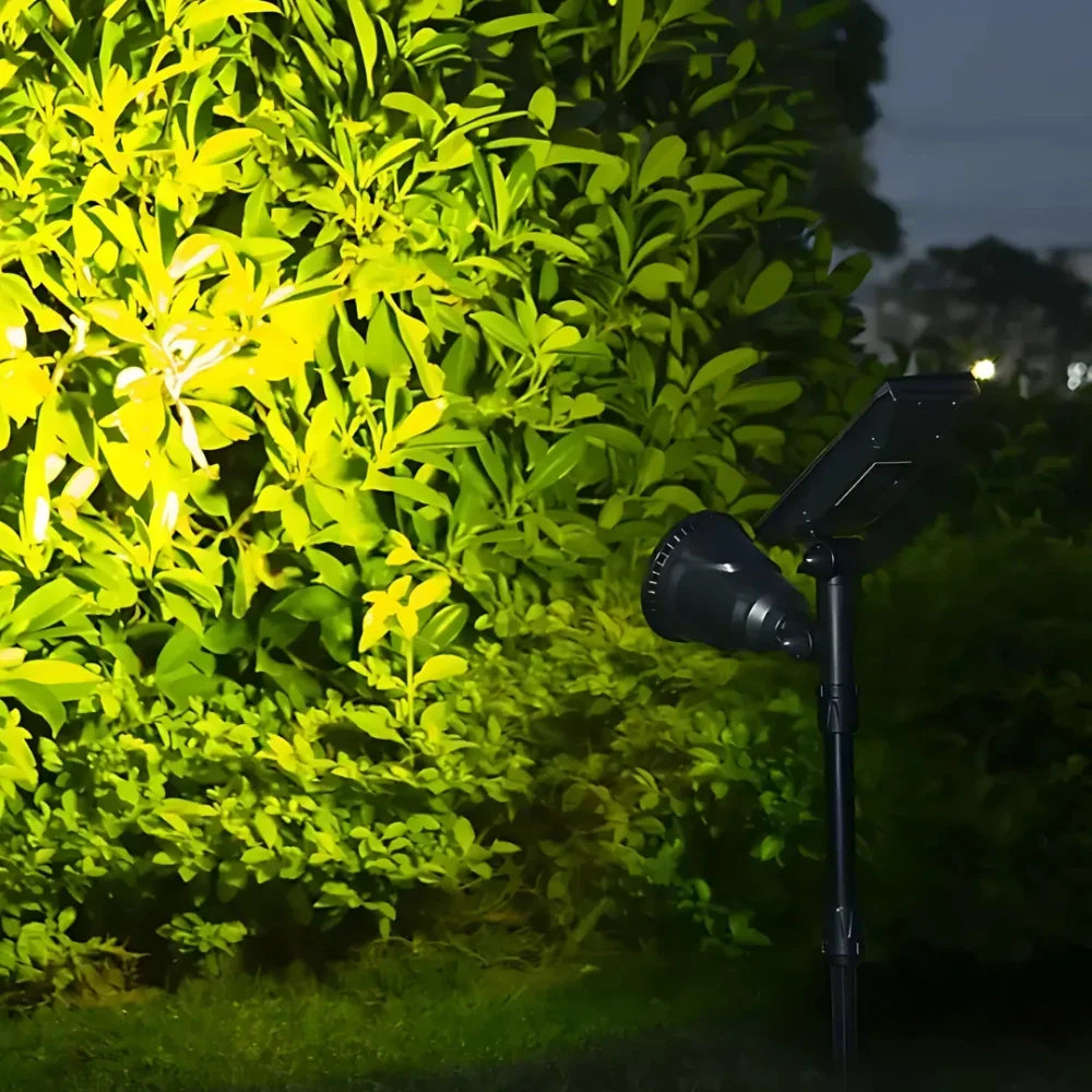 Weerbestendige solar-bouwlamp, verstelbare LED voor paden