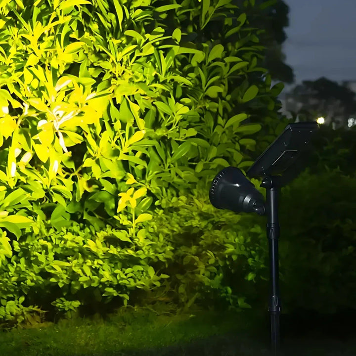 Weerbestendige solar-bouwlamp, verstelbare LED voor paden