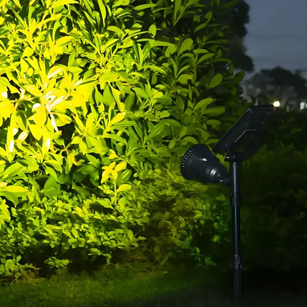 Solar-ledtuinlamp voor buiten, verstelbare waterdichte spot