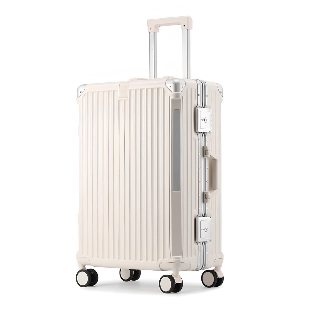 Harde koffer met aluminium frame