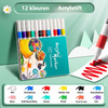 Ware Kleur Acryl Markeerstift Kleur Schilderen
