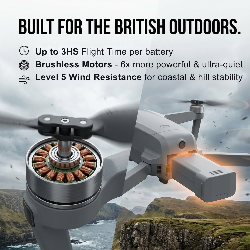Geavanceerde RG106 Pro-drone met GPS & 8K-video