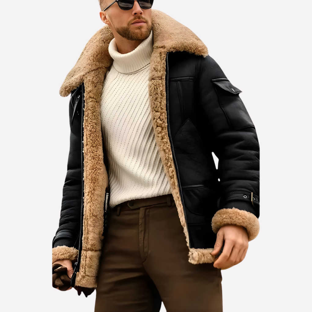 Heren Aviator Jacket