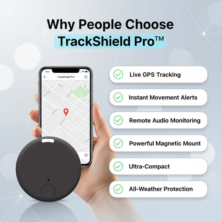 Magnetische mini-GPS-tracker met realtime locatie, bewegingsmeldingen en audiobewaking