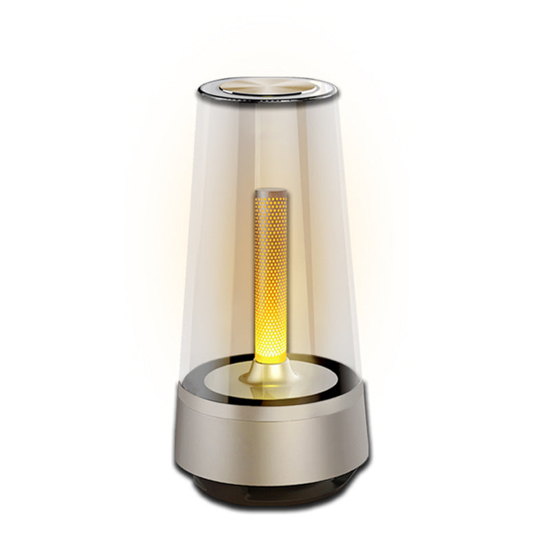 LuminaSound - Bluetooth Speaker met LED Kaarslicht & Premium Geluid