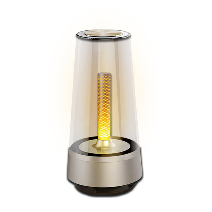 LuminaSound - Bluetooth Speaker met LED Kaarslicht & Premium Geluid