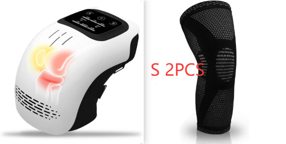 Oplaadbaar kniemassage-apparaat met warmte, kneden en trillen