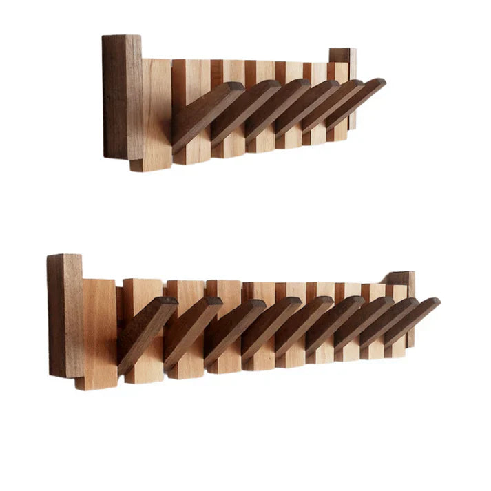 HarmonyHook - Houten Kapstok Met Stijlvol Piano Design