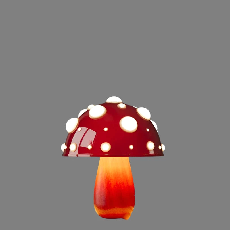 GlowShroom - LED Champignon Lampje, USB Oplaadbaar, Perfect Voor Slaapkamer