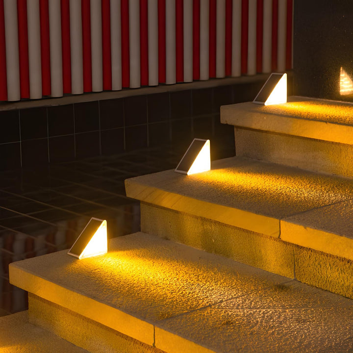 Solar trapverlichting voor buiten, waterdicht, duurzaam en met sfeervolle gloed