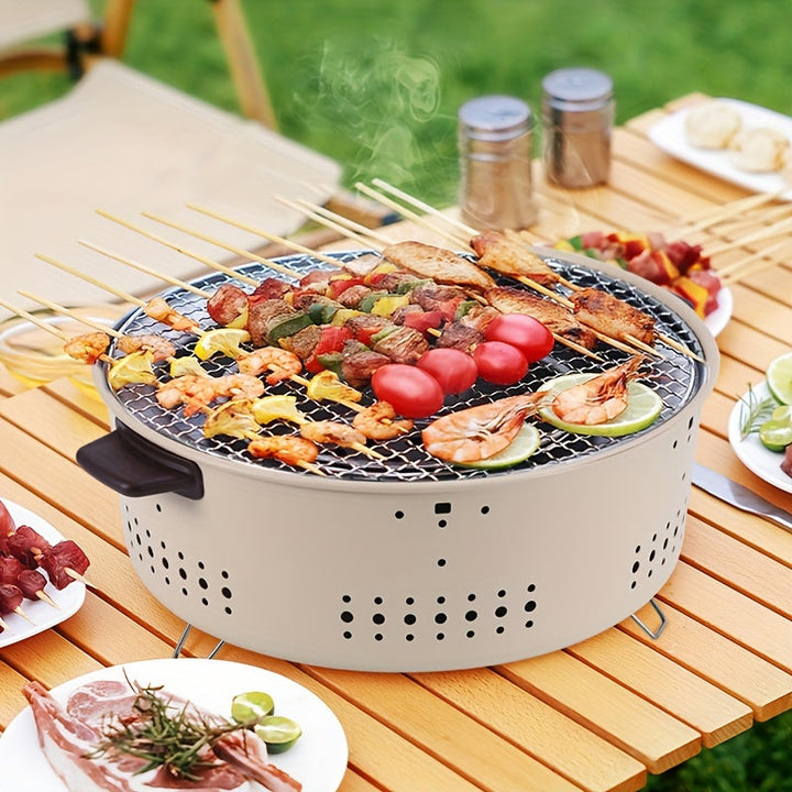 Opvouwbare RVS Houtskoolbarbecue voor Buiten
