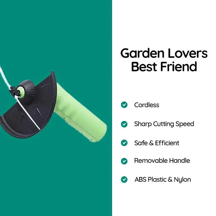 GardenPro - Draadloze Mini Grasstrimmer voor Precies Gazon- en Onkruidonderhoud