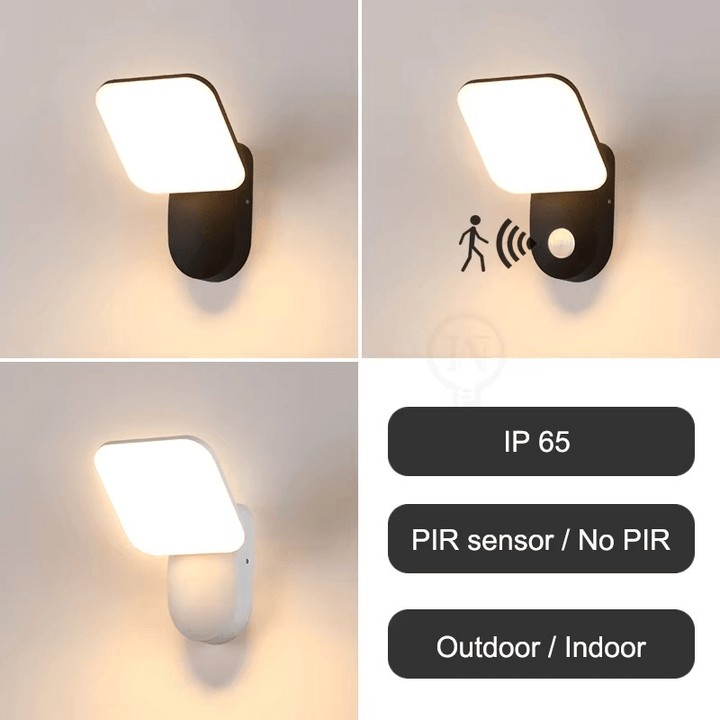 Slimme LED-wandlamp met Bewegingssensor