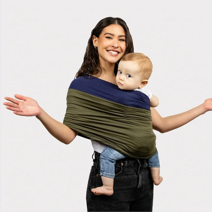 Multifunctionele baby draagdoek draagzak wikkeldoek