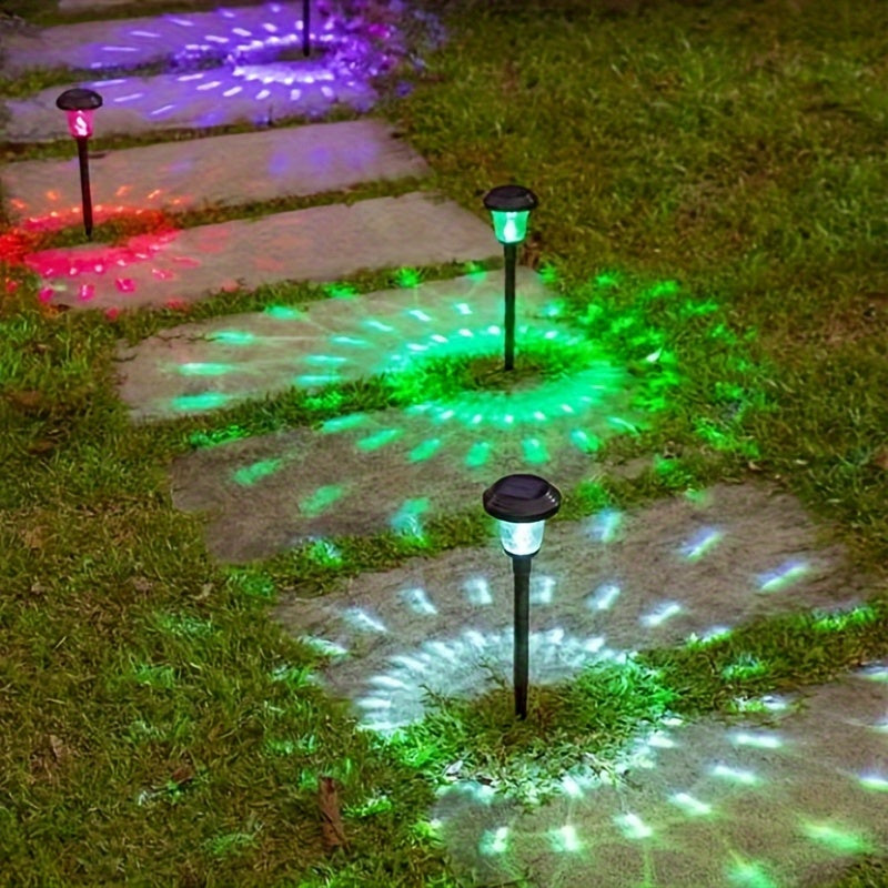 SunGlow - Zonne-energie LED Tuinlampen Set (6 Stuks) | Energiezuinig & Stijlvol