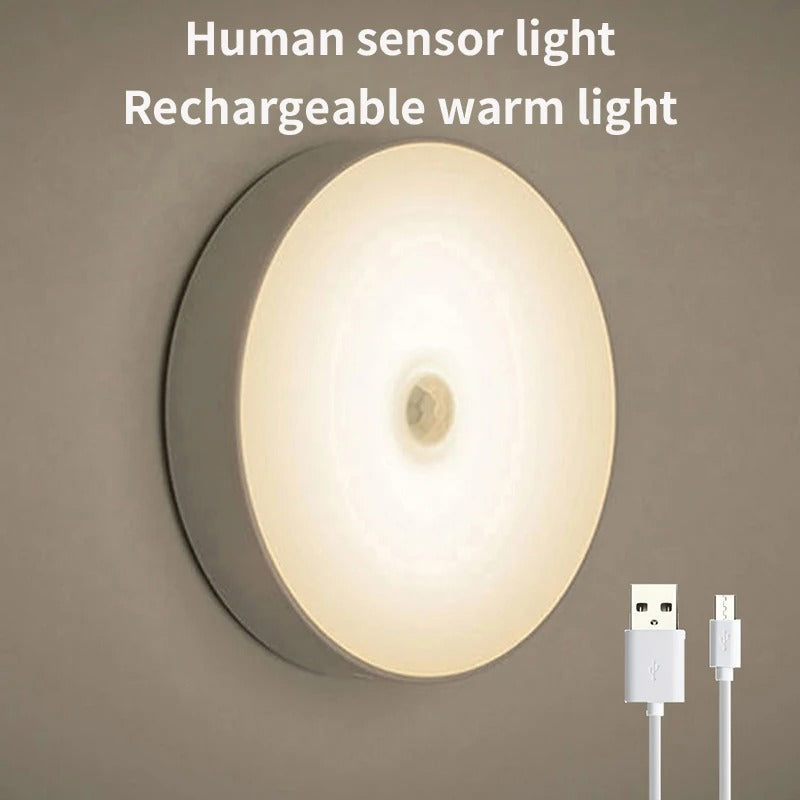 BrightGlow - Zelfklevende Draadloze LED Lamp met Bewegingssensor voor Extra Licht
