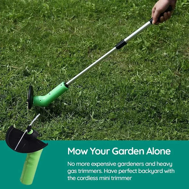 GardenPro - Draadloze Mini Grasstrimmer voor Precies Gazon- en Onkruidonderhoud