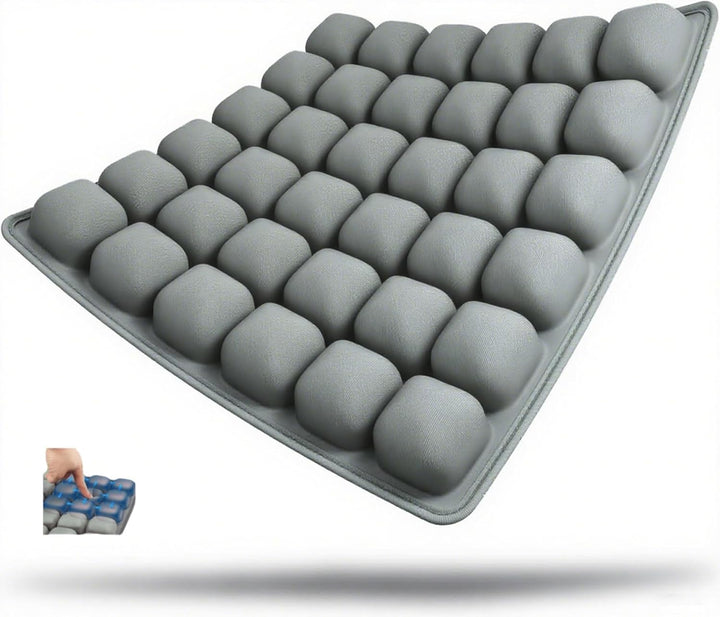 Opblaasbaar Reisstoel Kussen met Ergonomische Drukverlichting – AirComfort