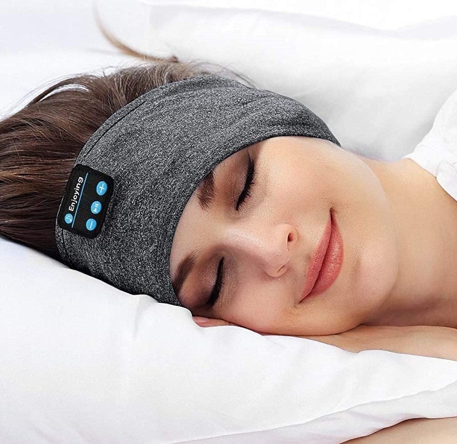 Comfortabele draadloze koptelefoon om te slapen en te ontspannen