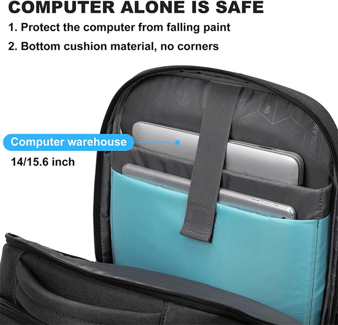 Waterdichte laptop- en reisrugzak met overzichtelijke vakken