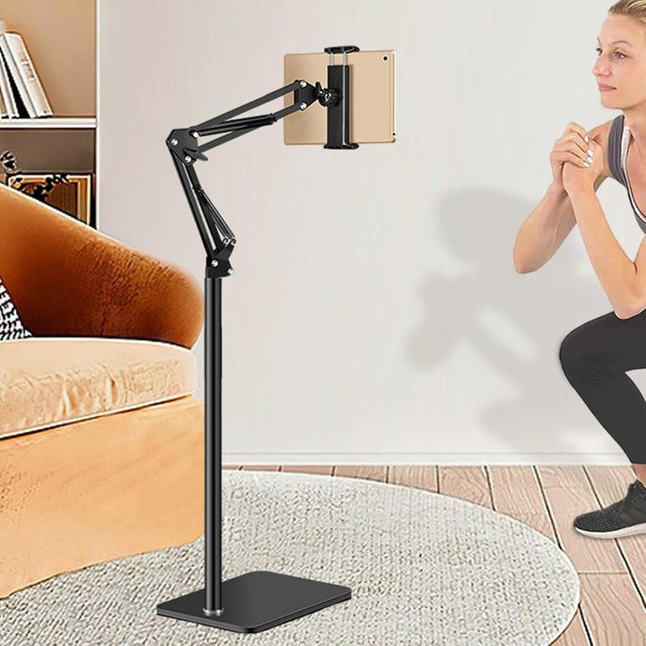 Verstelbare 360° vloerstandaard voor telefoon en tablet – Movira