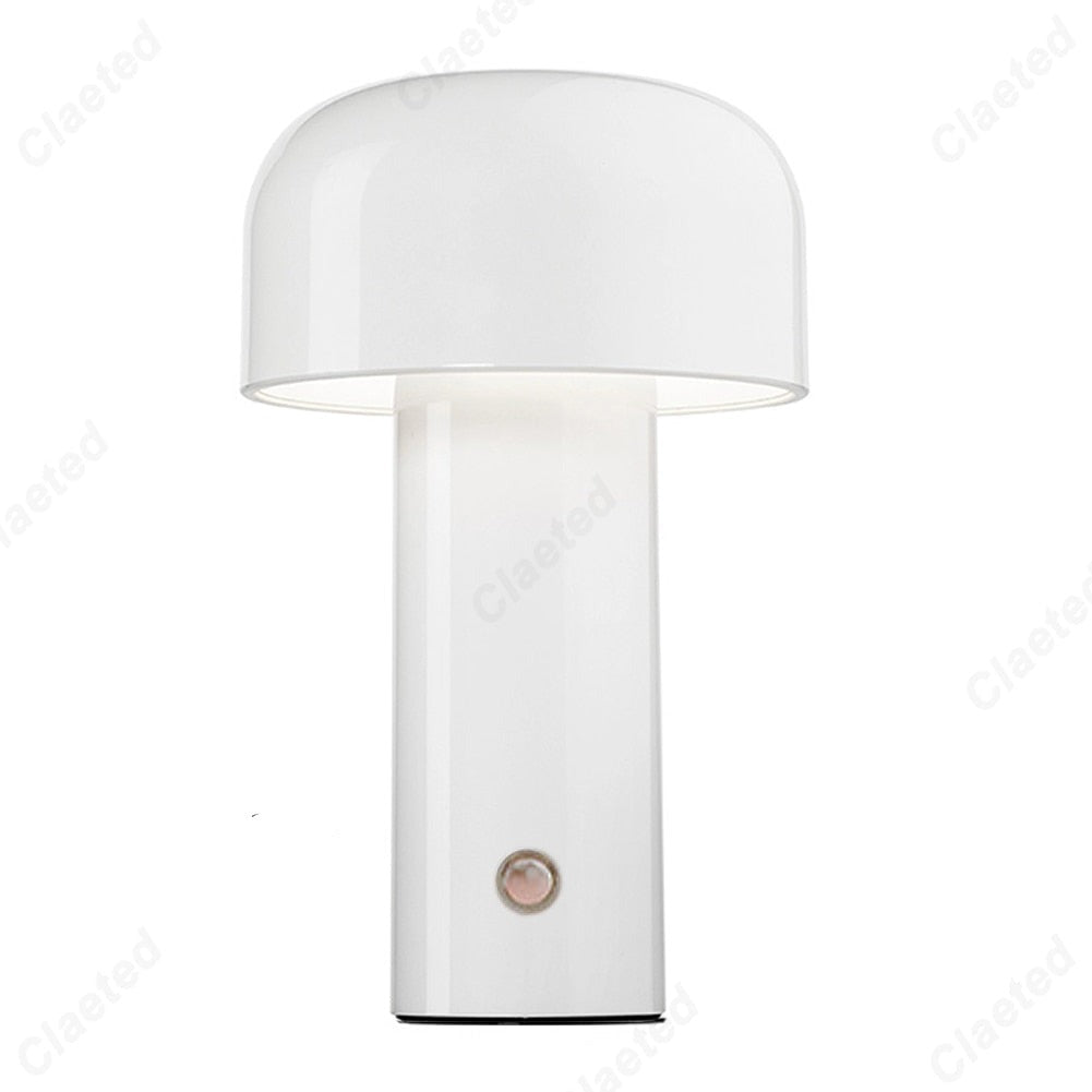 BrightLight - Draadloze LED Tafellamp met Touch & USB-oplaadfunctie