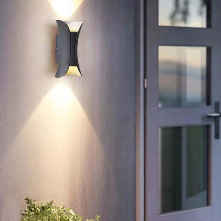 LED-buitenwandlamp, eigentijdse wandlamp voor gebruik buiten