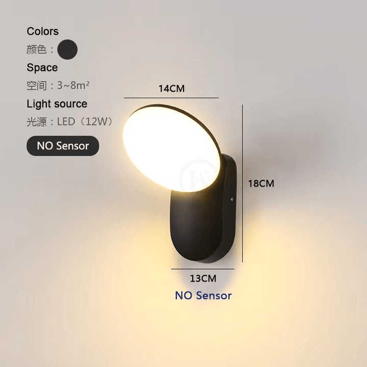 Slimme LED-wandlamp met Bewegingssensor