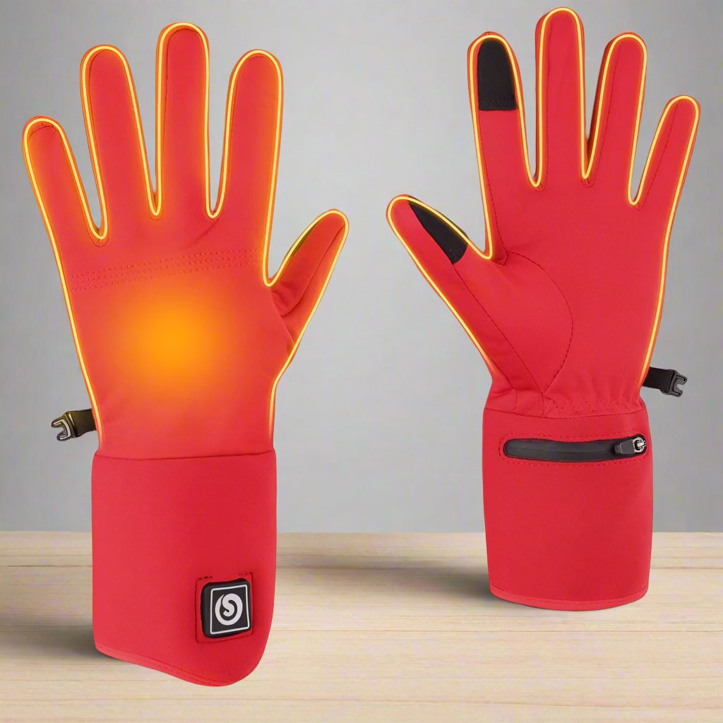 HeatGuard - Ultra-Dunne Verwarmde Handschoenen Voor Koude Dagen