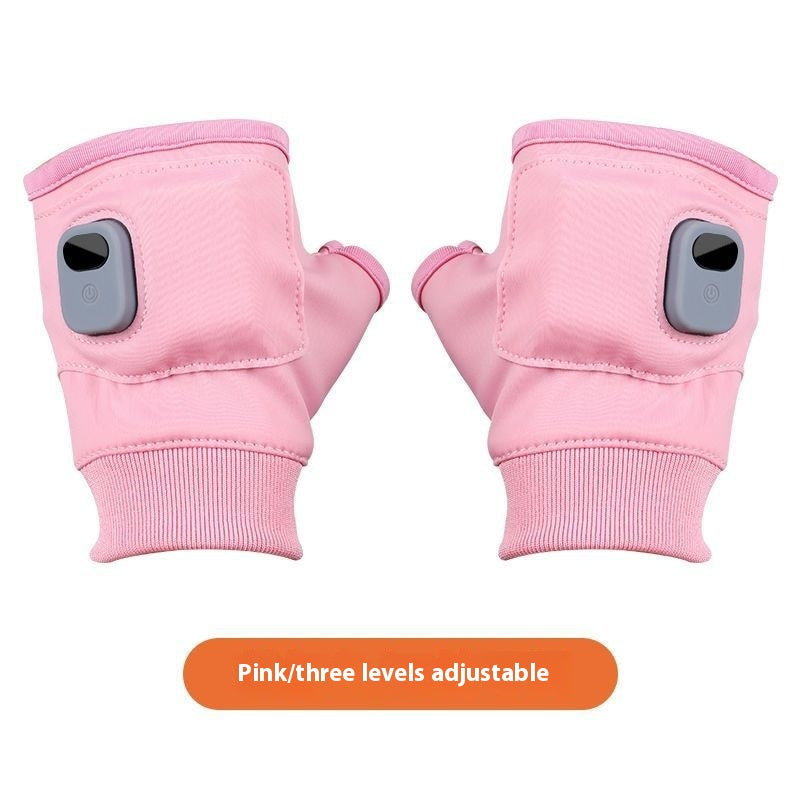 Oplaadbare verwarmde handschoenen met display en 3 standen