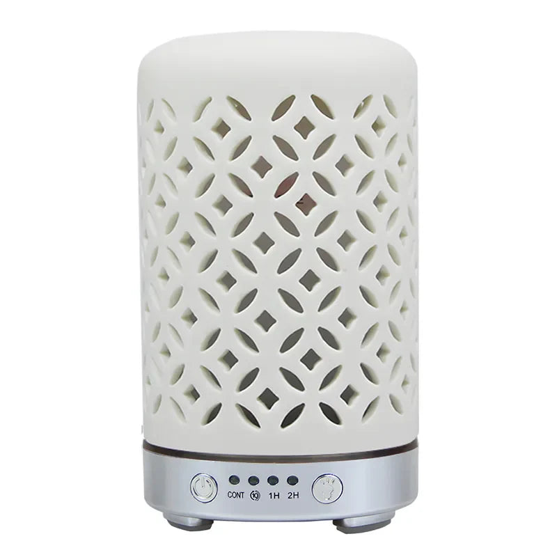 ZenLight - Stijlvolle Keramische Diffuser met LED Sfeerverlichting