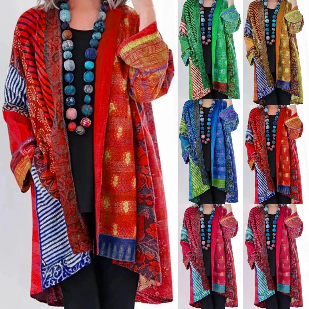 Oversized dames vest met lange mouwen - Yolanda