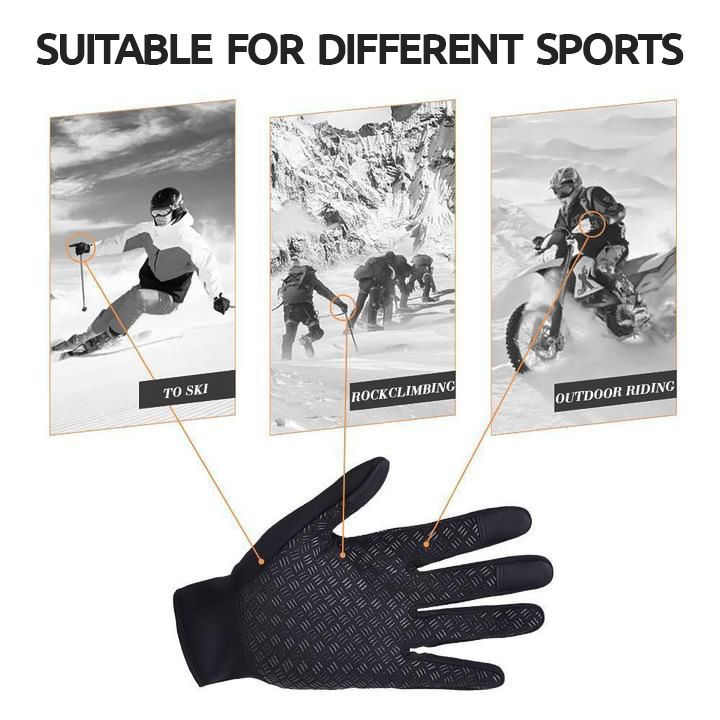 WinterShield - Thermische Handschoenen Warm, Winddicht & Touchscreen-Compatibel