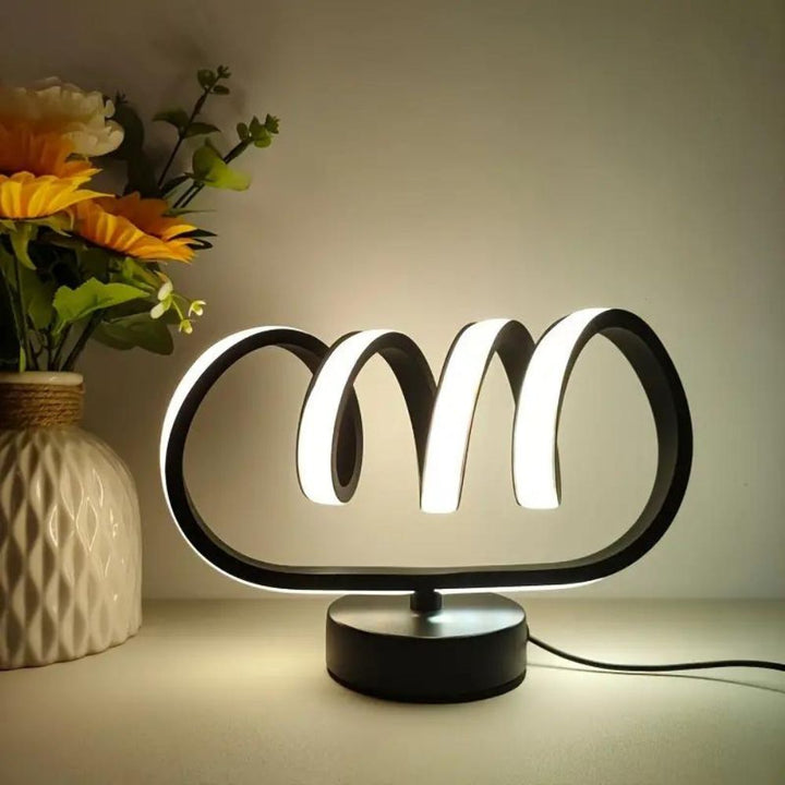 GlowLite - Minimalistische Tafellamp met Driekleurige LED & Modern Design