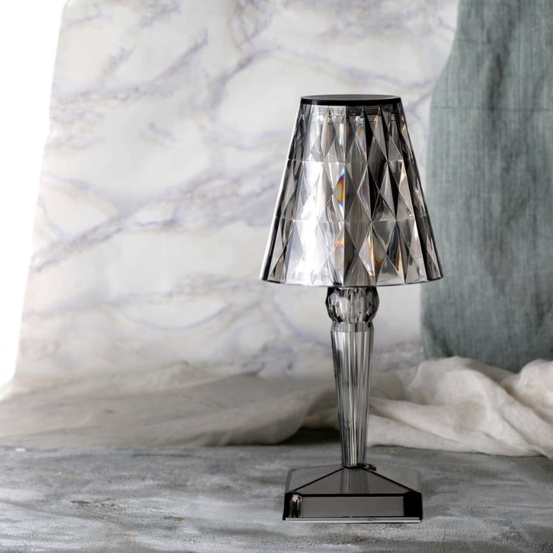 Kristallen tafellamp met touchbediening - LumeCrystal